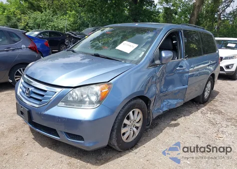 2008 Honda Odyssey Ex-L из США, поврежденный, VIN 5FNRL38728B035878